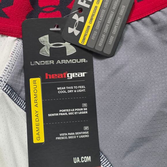 Under Armour Baseball Slider Shorts Men’s M White NWT - Picture 2 of 7